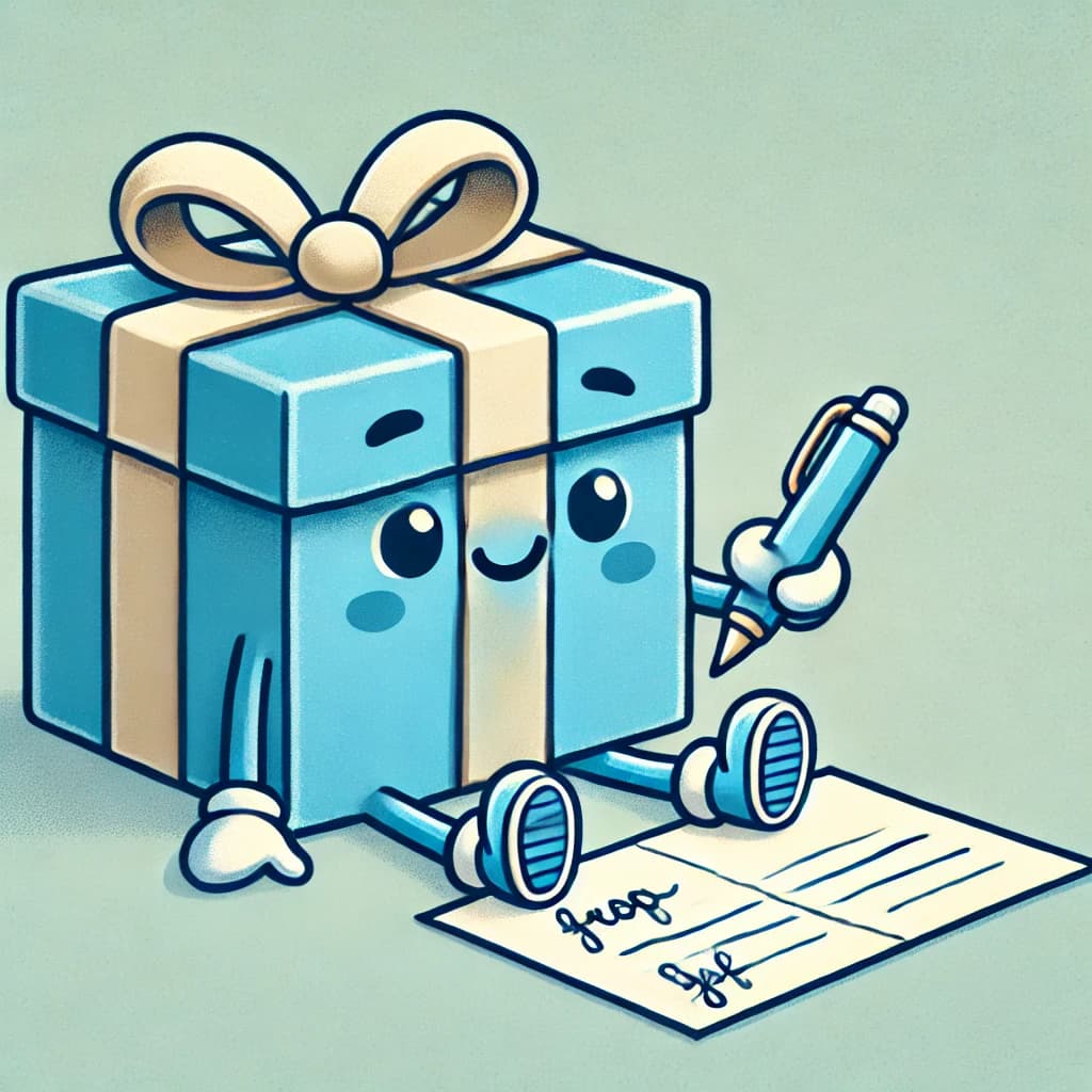 Ilustração Amigo Secreto